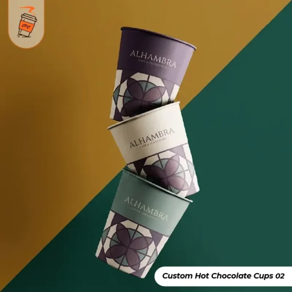 Custom Hot Chocolate Paper Cups