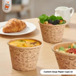 Custom kraft Soup Cups (2)