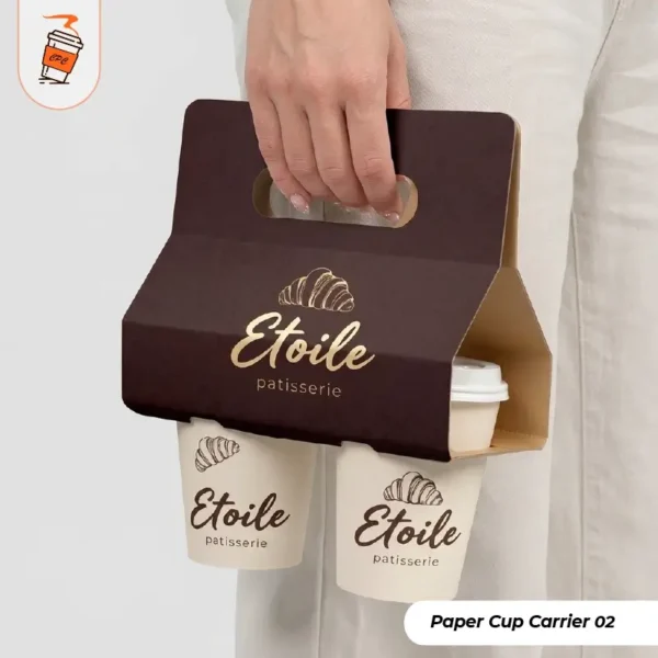 Custom paper cup carrier (2)