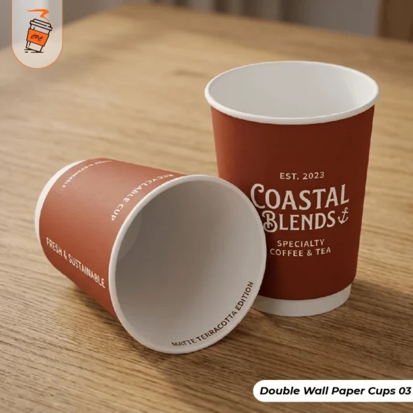printed Double Wall Paper Cups (3)