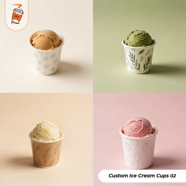 Custom Ice Cream Cups