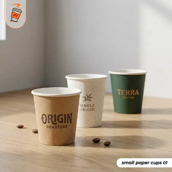 small paper cups with logo (1)